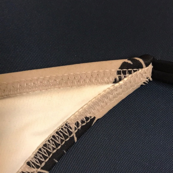 PINK Front Lace Bikini Top - Picture 4 of 5